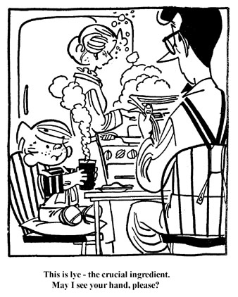 Dennis the Menace Colourings Image