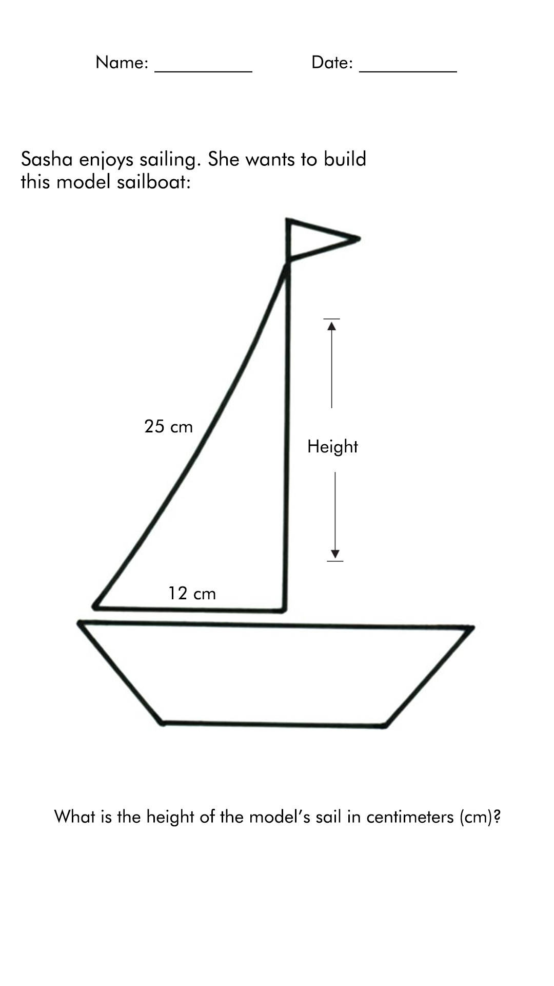 Real Life Pythagorean Theorem Problems Image