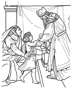 Samuel Bible Coloring Pages Image