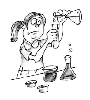 Cartoon Science Experiment
