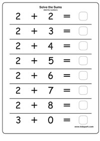 Kindergarten Math Worksheets Printable Image