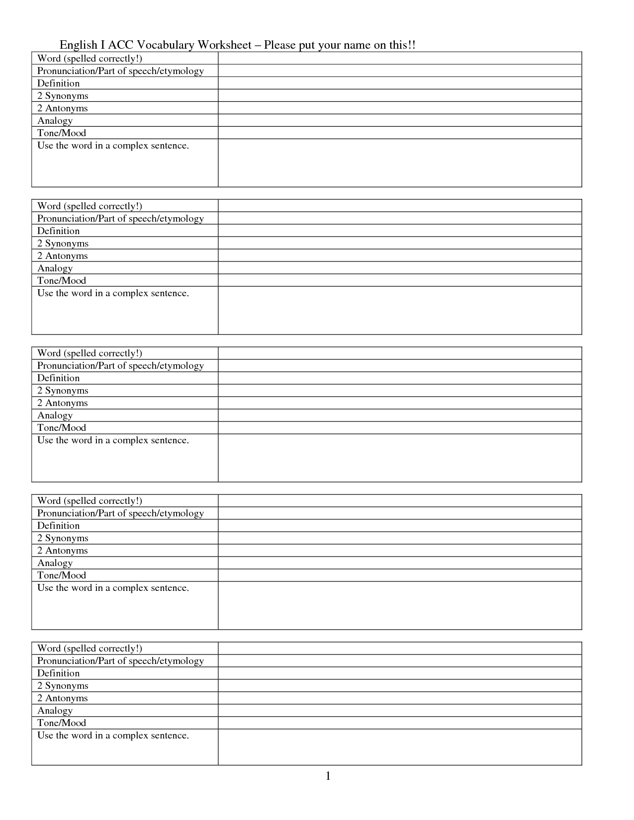 17-vocabulary-words-worksheet-template-worksheeto