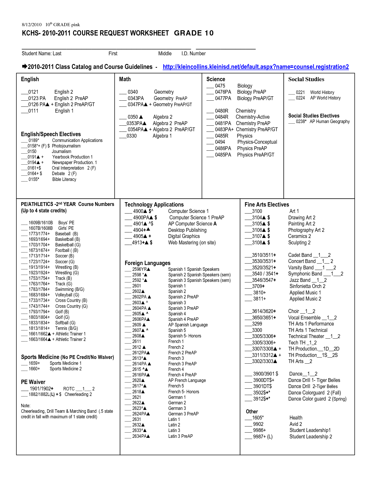 10th Grade English Worksheets Printable