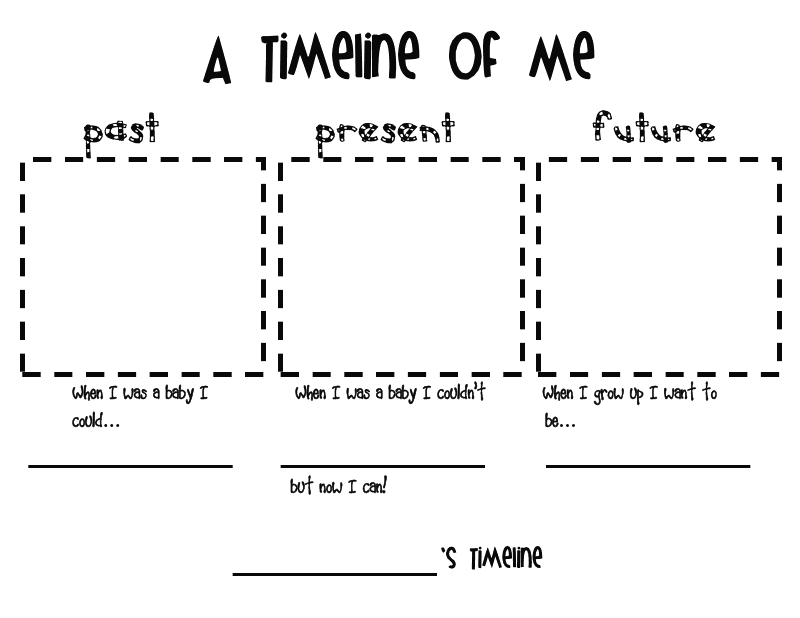 First Grade Timeline Worksheets Image