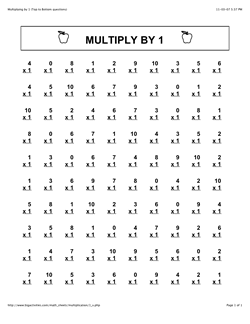 Multiplication Worksheets Grade 3 Image
