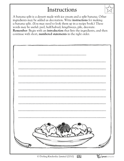 3rd Grade Writing Worksheets Image
