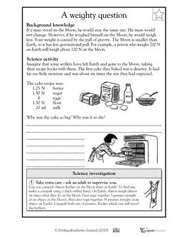 A Force Is Gravity Worksheets 3rd Grade Image