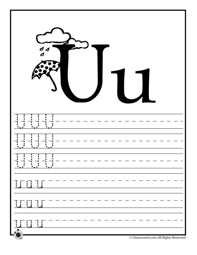 13-u-worksheets-for-preschoolers-worksheeto