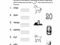 3rd Grade Phonics Worksheets Image