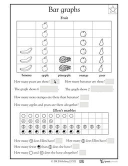 First Grade Graph Worksheets Image