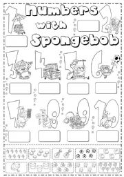 Printable Number Cut and Paste Worksheets Image