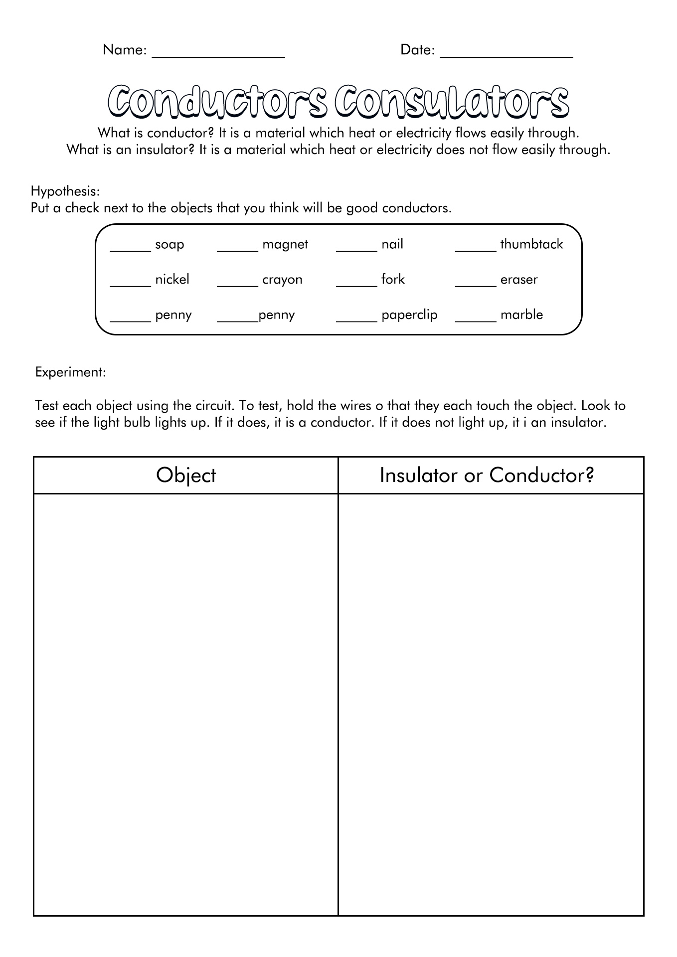 14 Best Images of Energy Worksheets For Third Grade 3rd