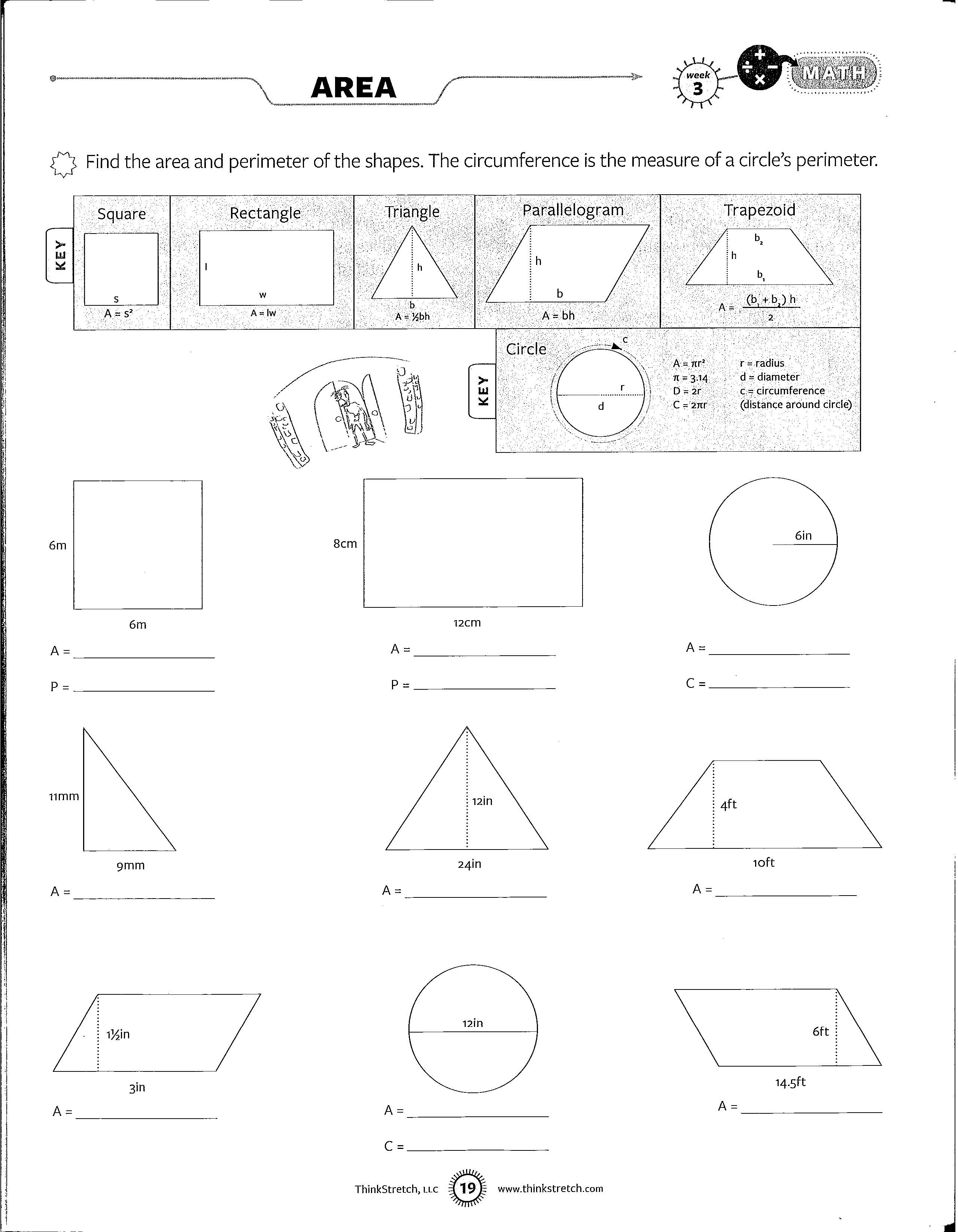 7th Grade Math Worksheets Answers Image