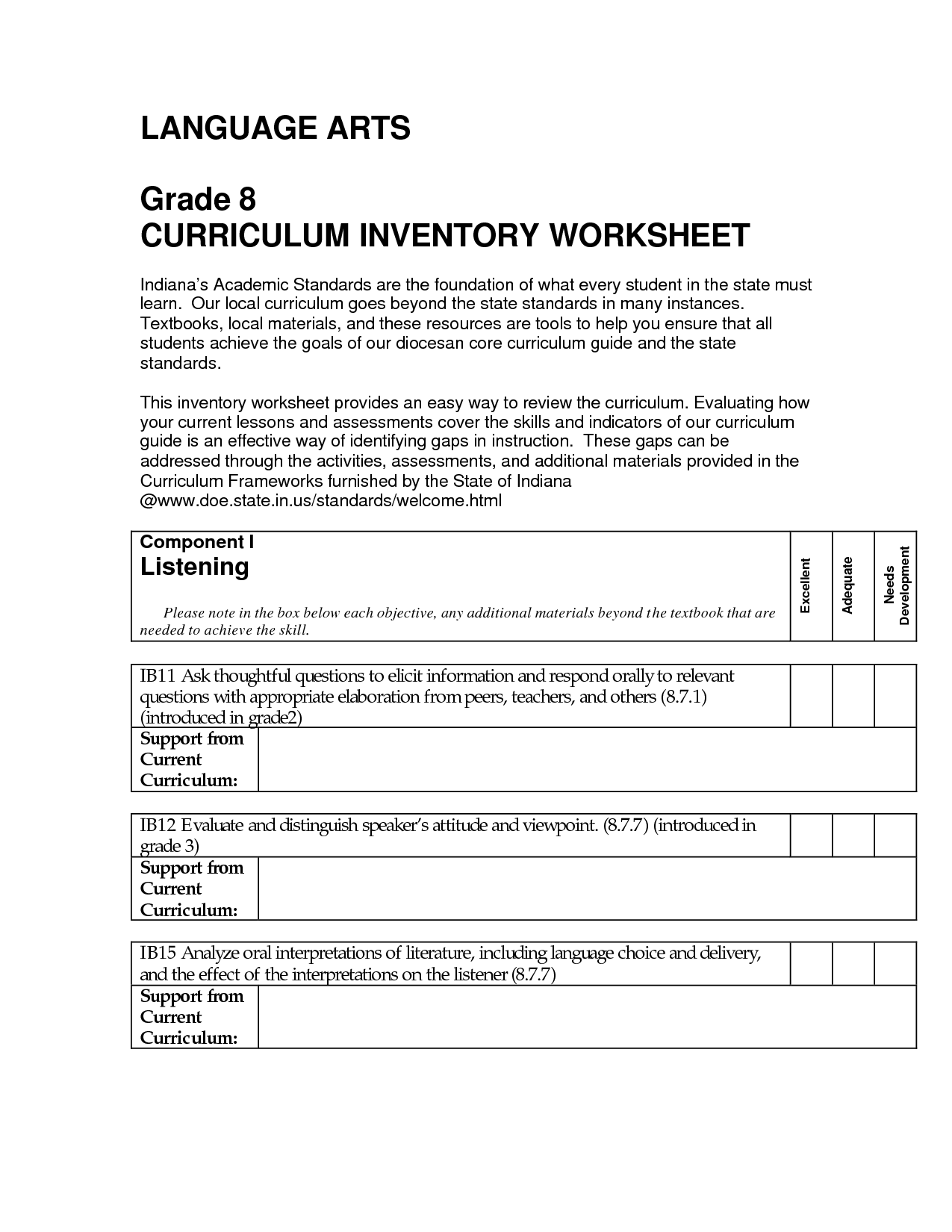 19 Language Arts Worksheets PDF Worksheeto