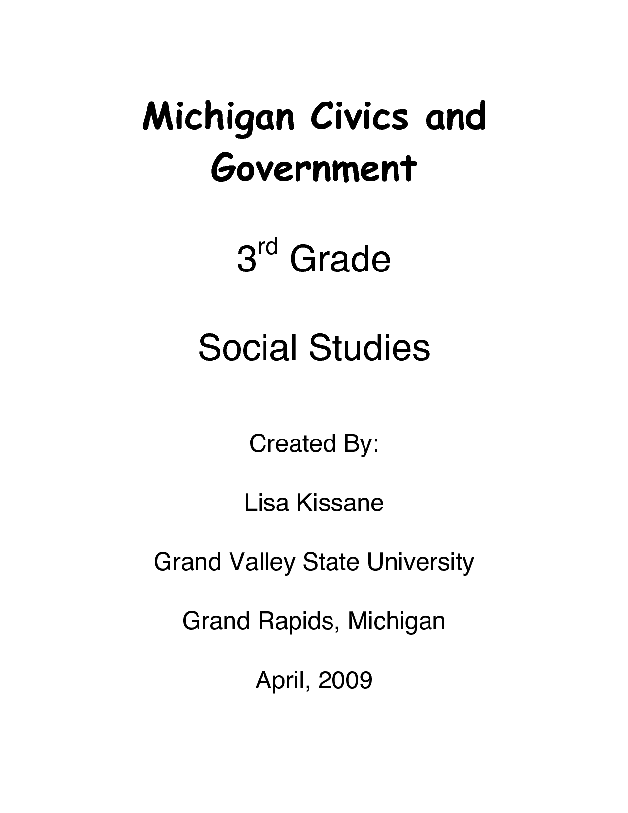 3rd Grade Social Studies Worksheets Image