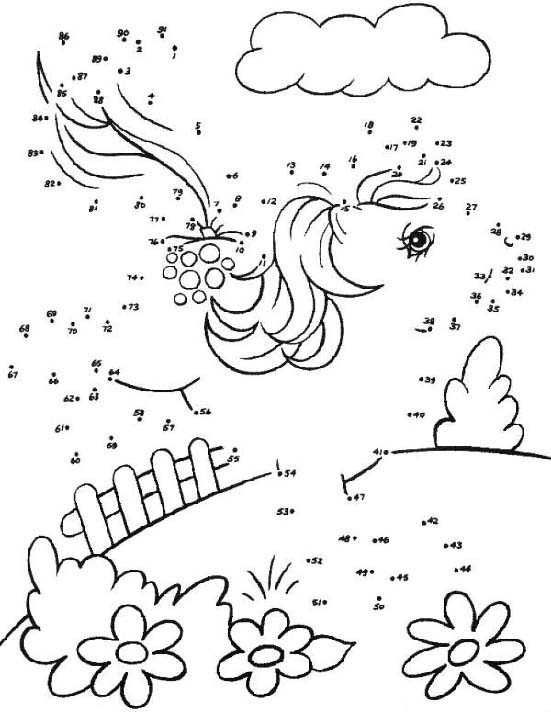 Printable Connect the Dots Coloring Pages Image