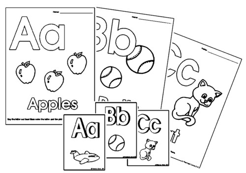 Printable Preschool Alphabet Letter Worksheets