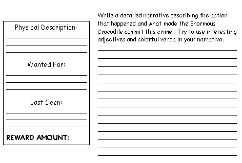 5th Grade Creative Writing Worksheets Image