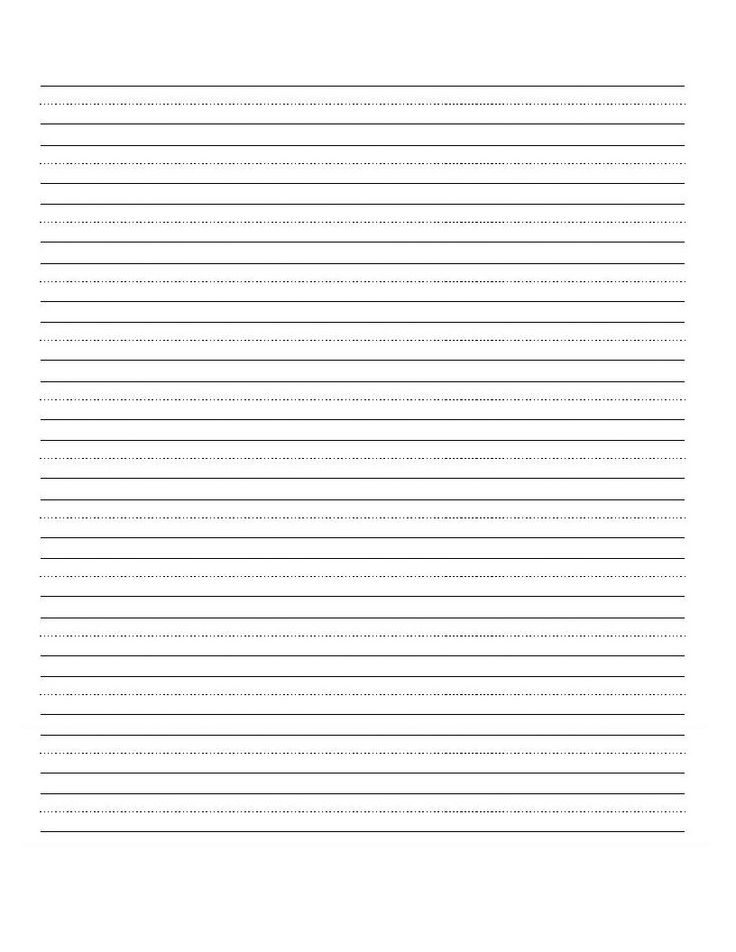 14 Blank Handwriting Worksheets Worksheeto