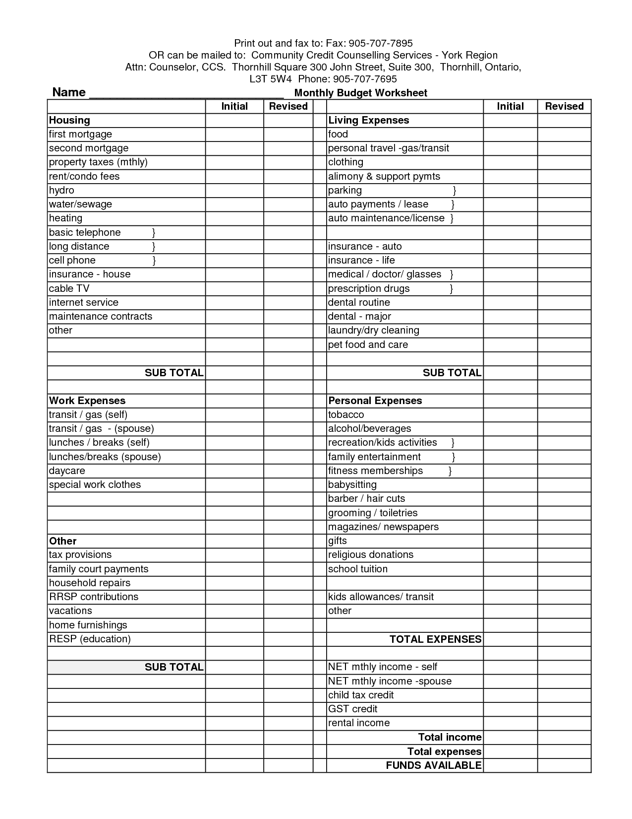 17 Images of Monthly Grocery Budget Worksheet.