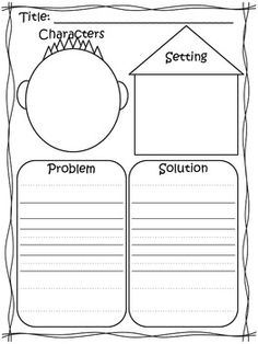Character Setting Plot and Theme Worksheets Image