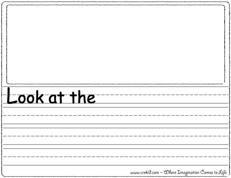 First Grade Sentence Writing Worksheet Image
