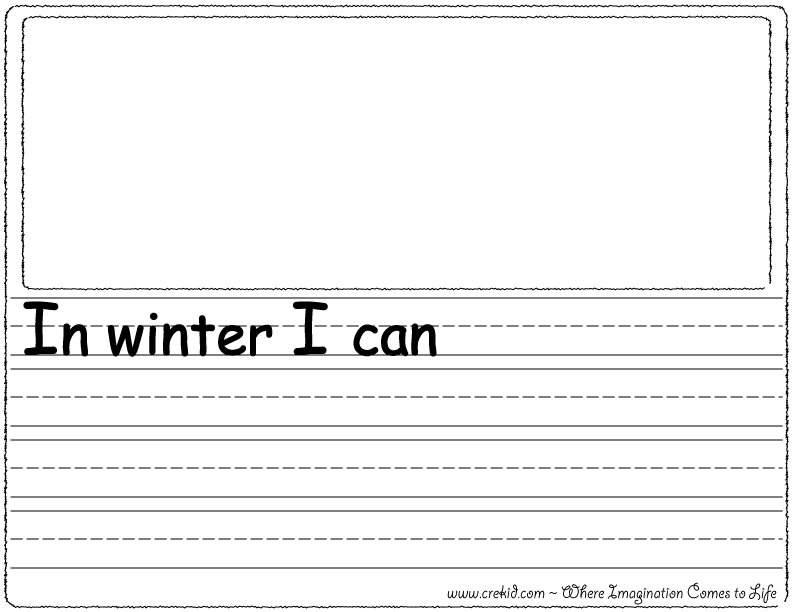 Beginning Sentence Writing Worksheets