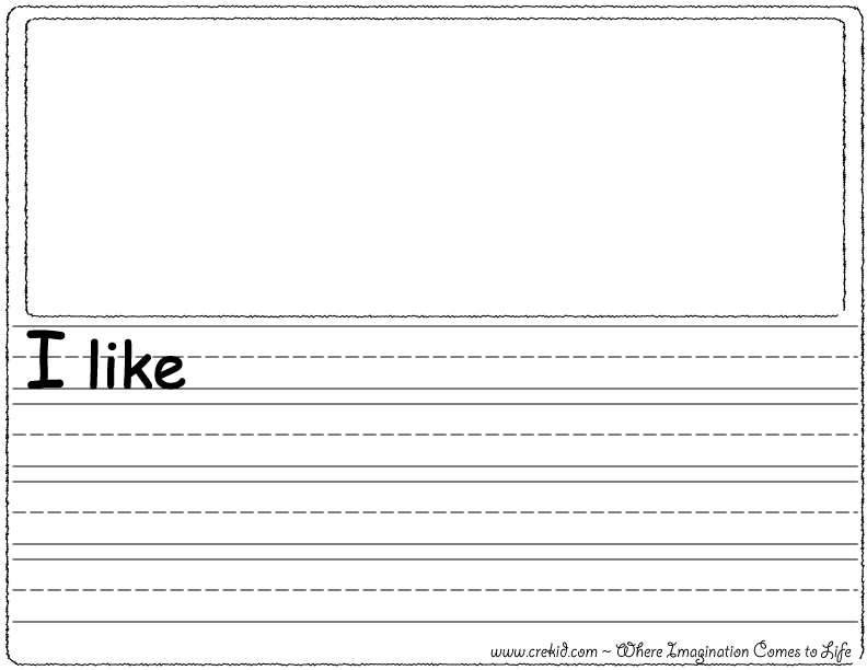 First Grade Writing Prompt Worksheets Image