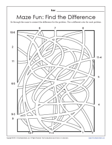 Fun Math Worksheets 1st Grade Image