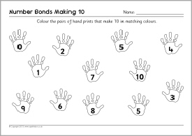 Number Bonds Worksheets Image