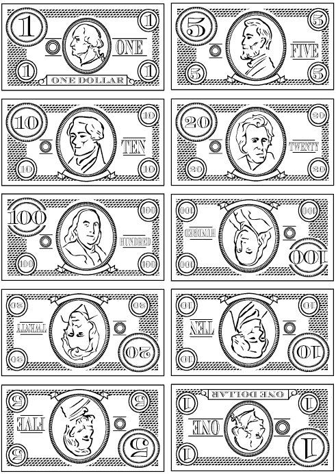 Printable Play Money Image