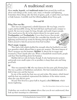 Printable Reading Worksheets 3rd Grade Image