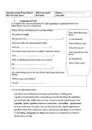 8th Grade English Worksheets Printable Image
