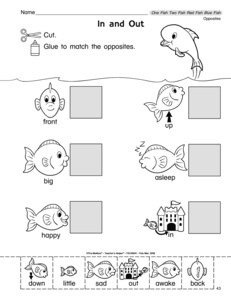 Dr. Seuss One Fish Two Fish Worksheets Image