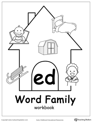 Ed Word Family Kindergarten Image