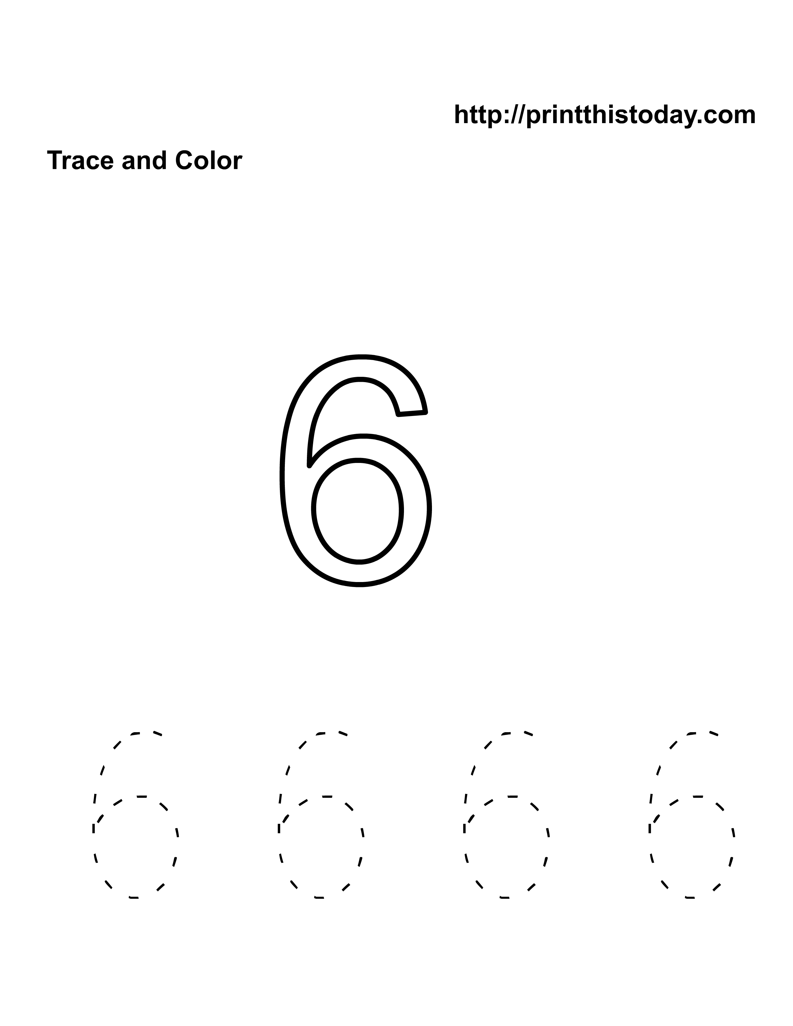 Number 5 Tracing Worksheets Preschool Image