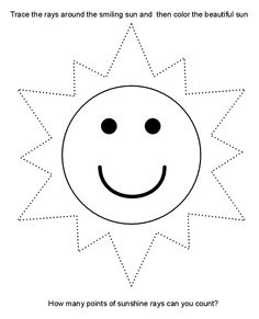 Sun Printable Worksheets Image