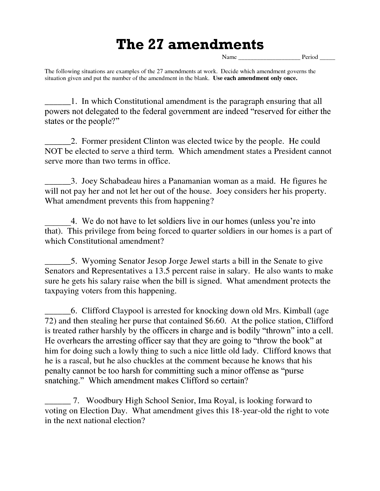 11-amendments-1-10-worksheet-worksheeto
