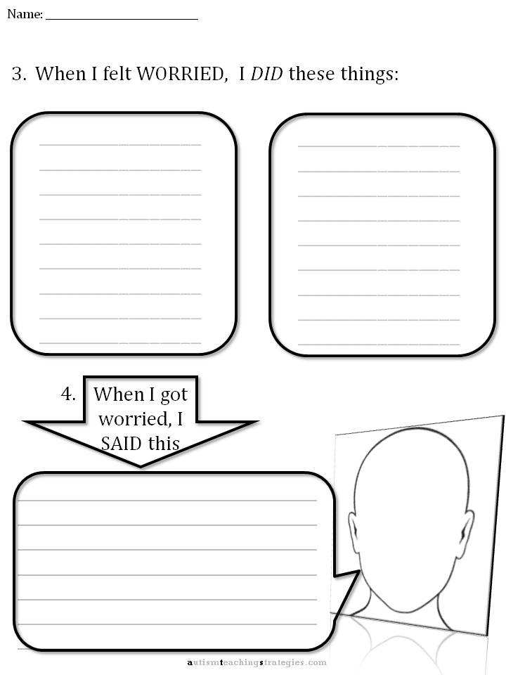 Anxiety Therapy Worksheets