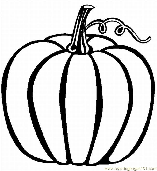 Free Printable Pumpkin Coloring Pages Image
