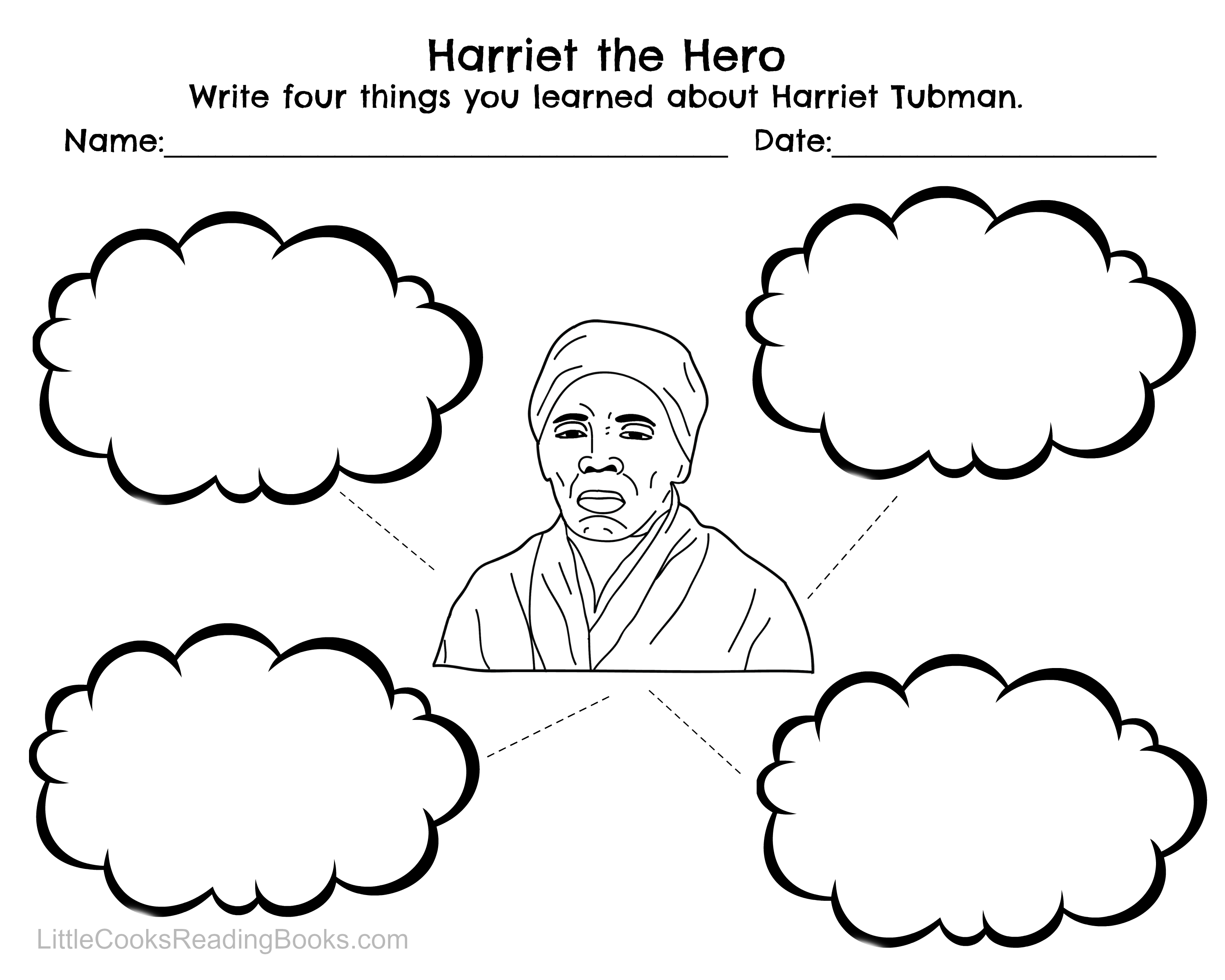 Harriet Tubman Printables Image