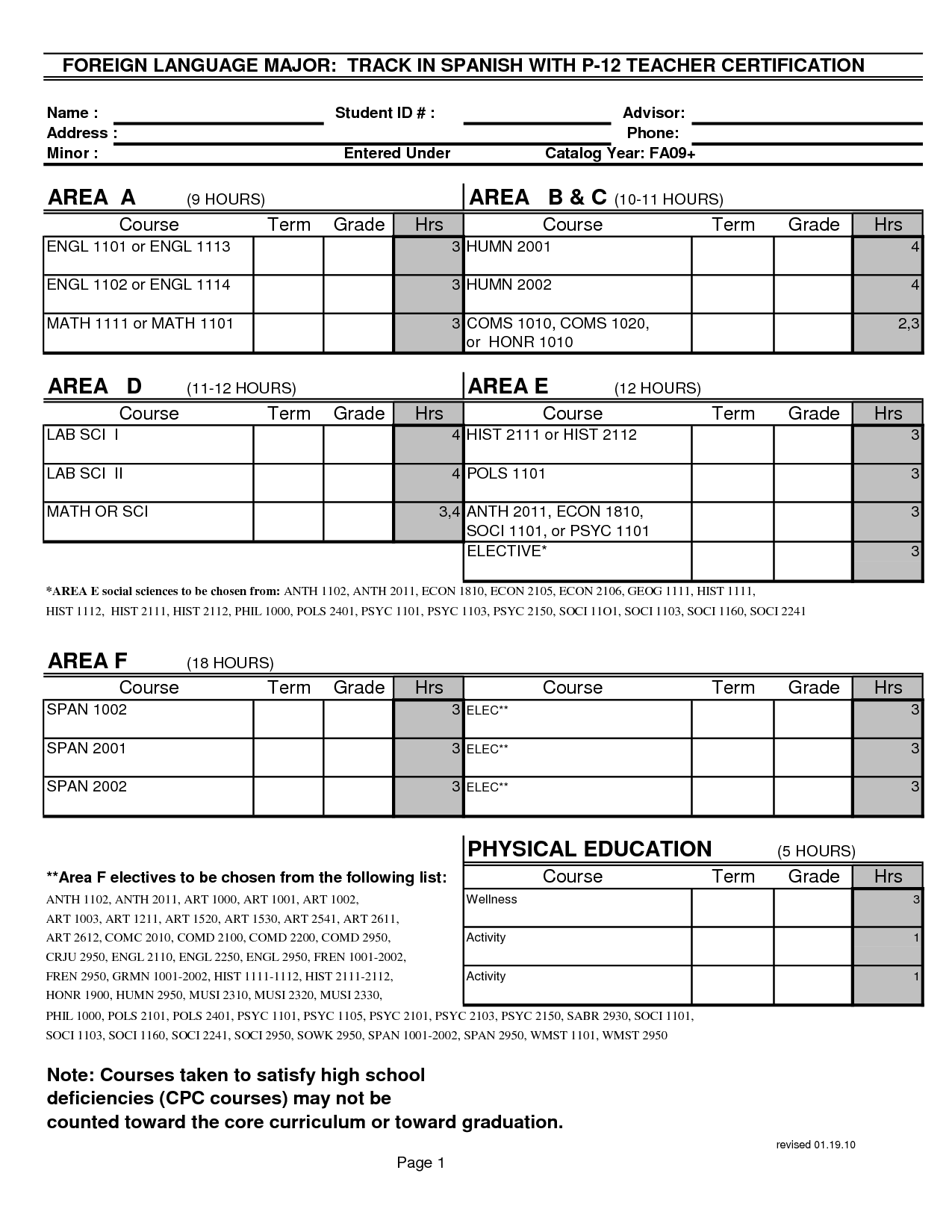 High School Spanish Worksheets Image