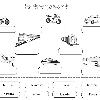 Learning French Worksheets for Kids Image