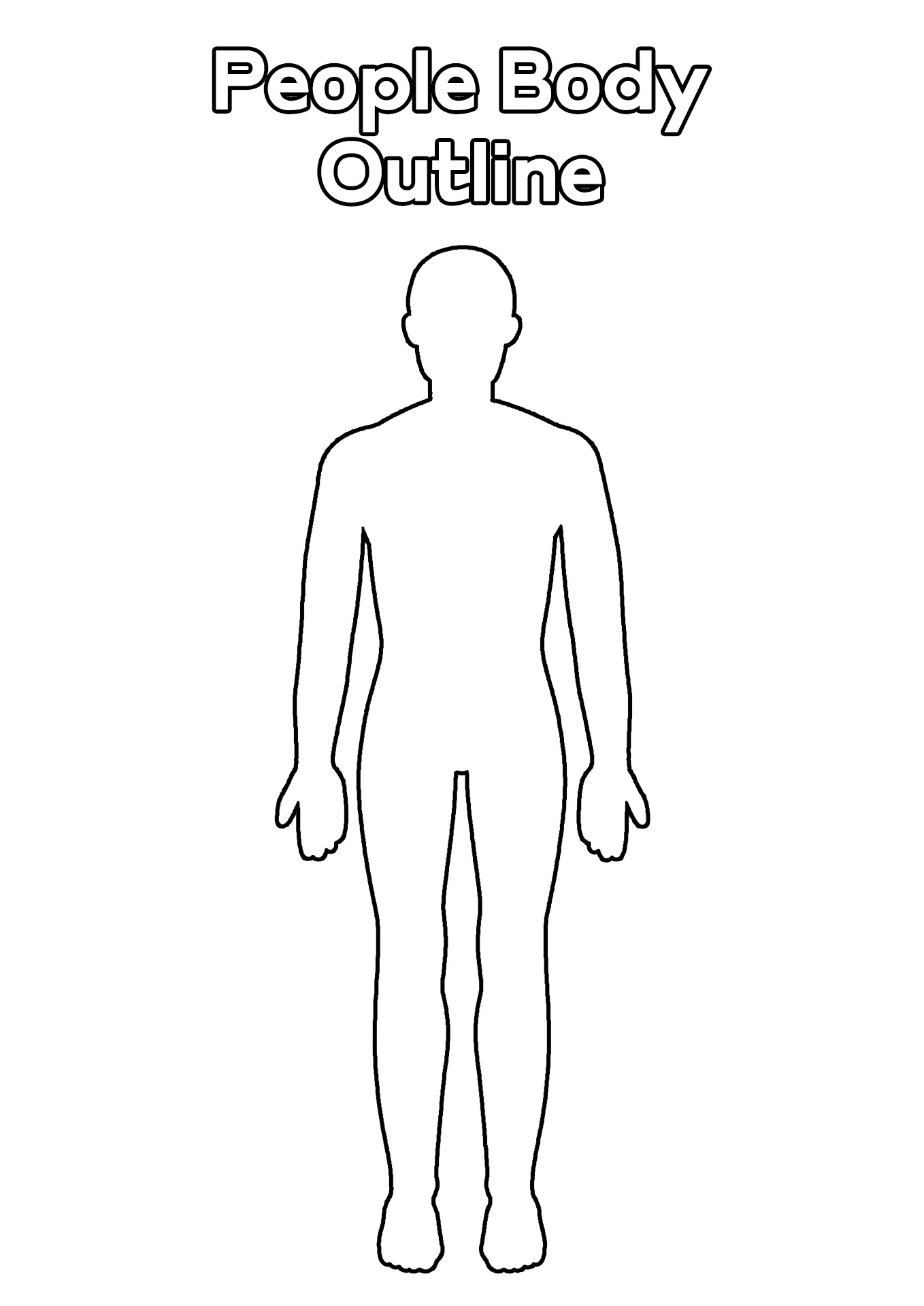 People Body Outline
