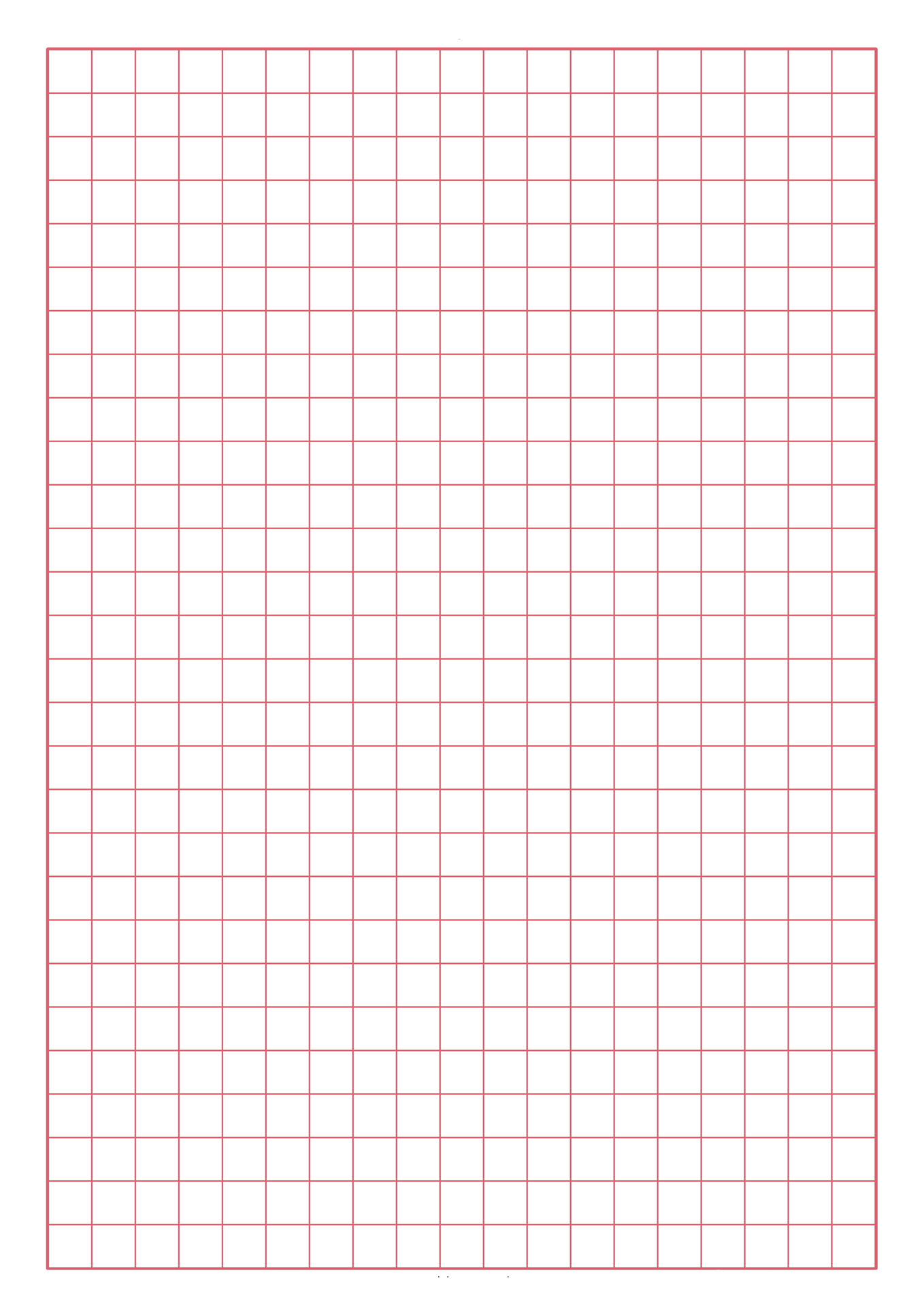 Printable Graph Paper 1Cm