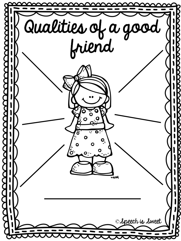 14 What Makes A Good Friend Worksheet / worksheeto.com