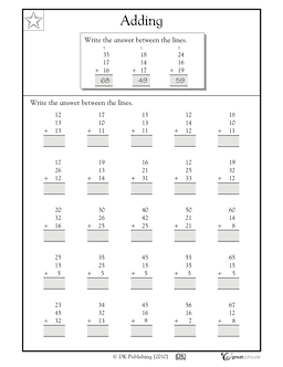 Second Grade Math Worksheets