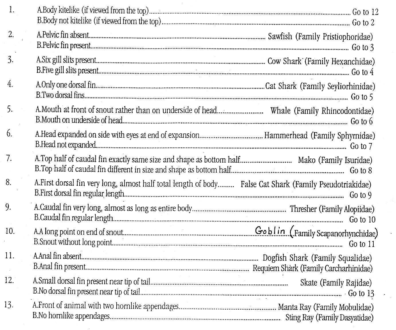Dichotomous Key Worksheet Answers Key, Dichotomous Keys Answer Key by The Amoeba Sisters by ... : When one question is answered, the key directs the user as to what question to ask next.