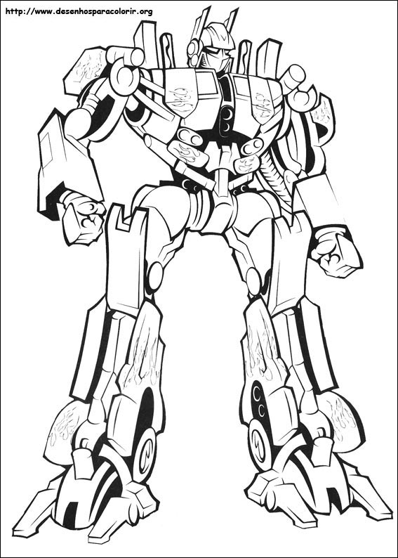 Transformers Coloring Pages Image