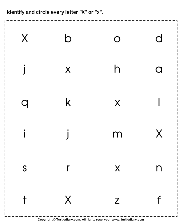 Alphabet Letter Worksheets Image